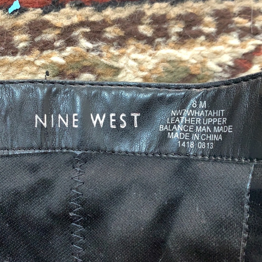 Nine West tall black boot - Picture 6 of 7